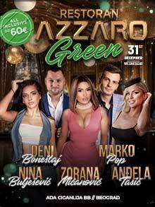  Restoran Azzaro Green  Nova godina Kuda Veceras