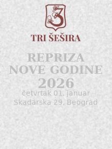  Restoran Tri šešira repriza dočeka Nove godine Kuda Veceras